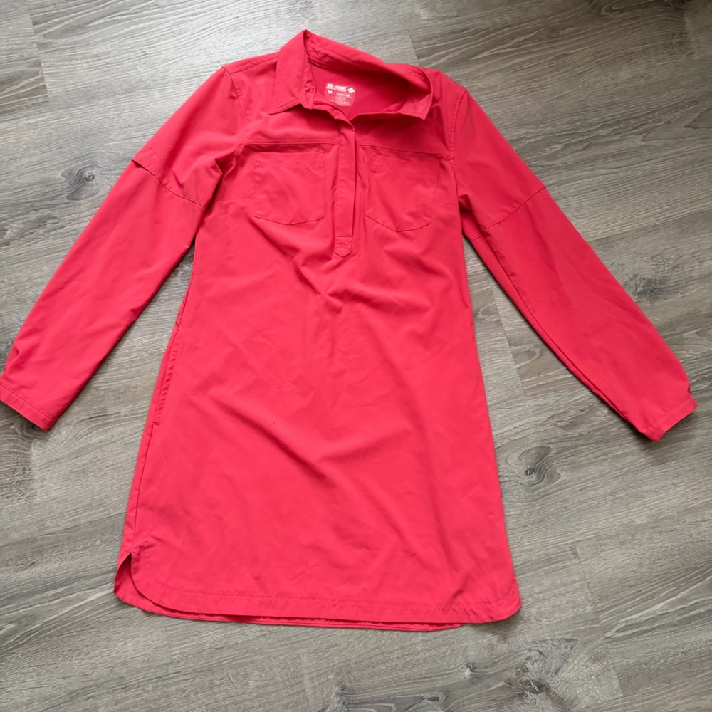Reel Legends Red Collared Performance Shirt